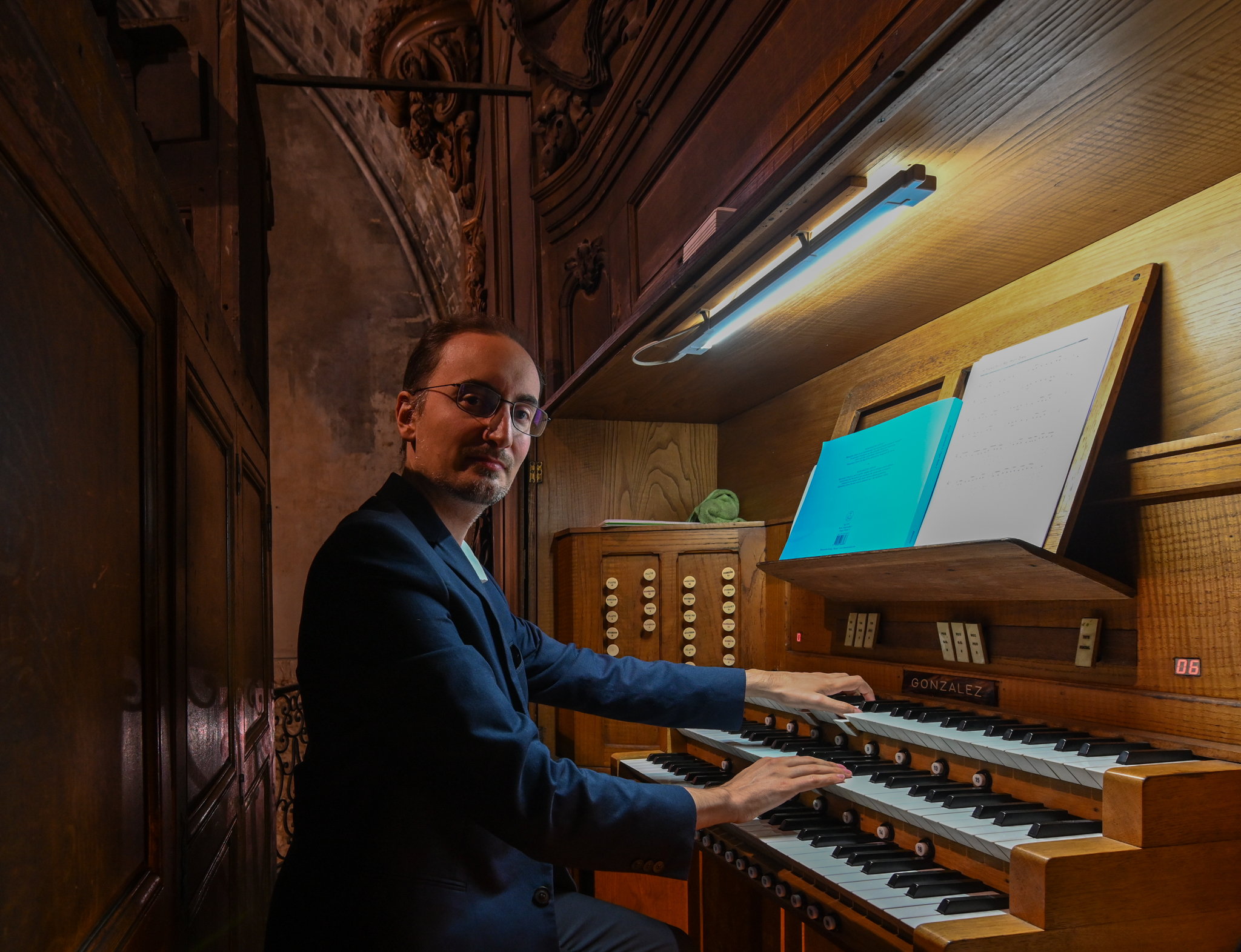 Jean-Emmanuel Filet nouvel organiste de la paroisse
